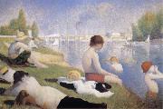 Bathers at Asnieres Georges Seurat
